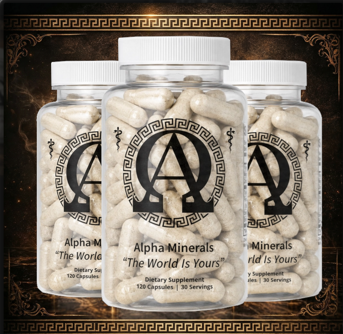 Alpha Minerals - Three Month Supply
