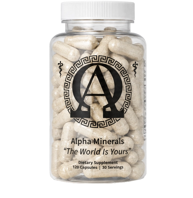 Alpha Minerals Bottle